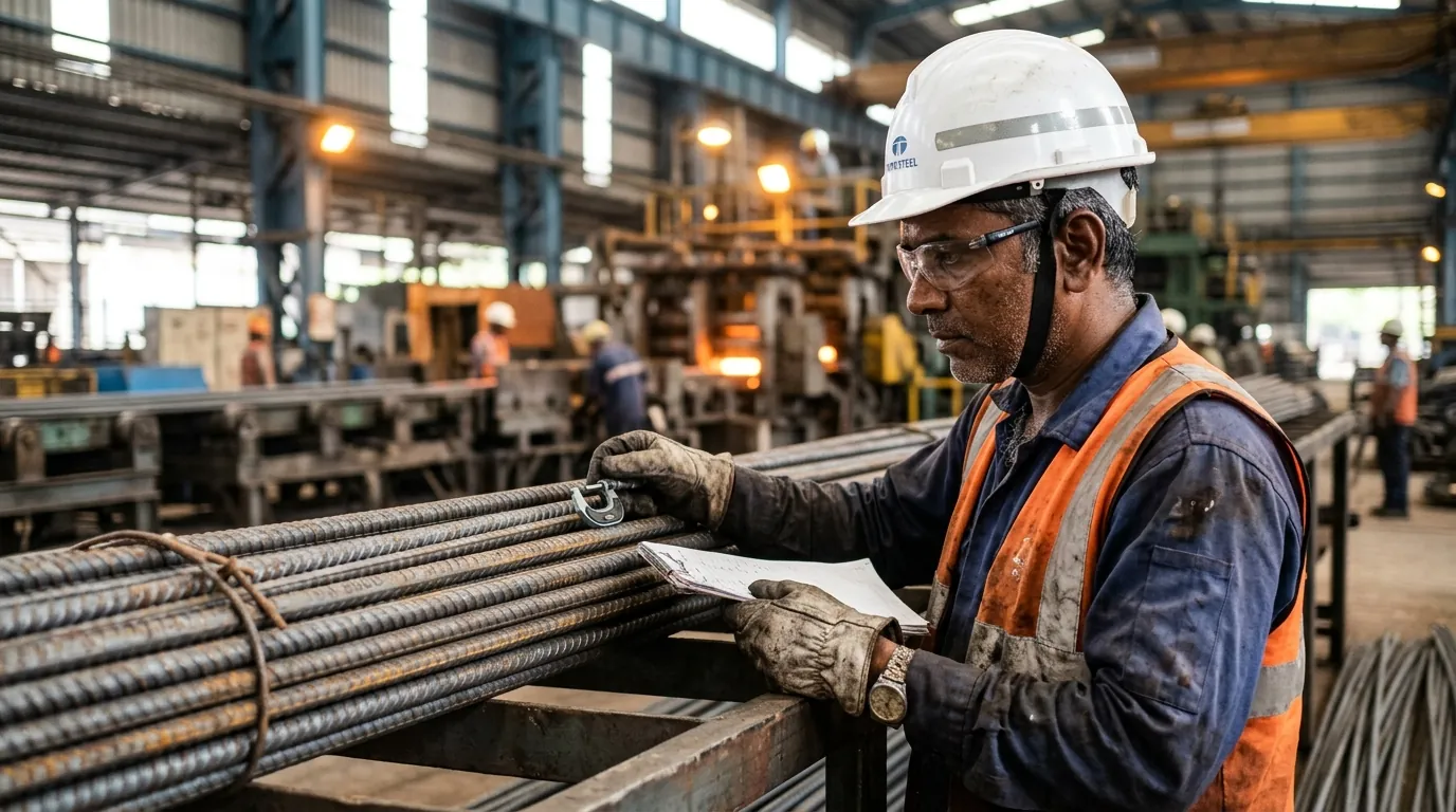 Rolling line at the plant