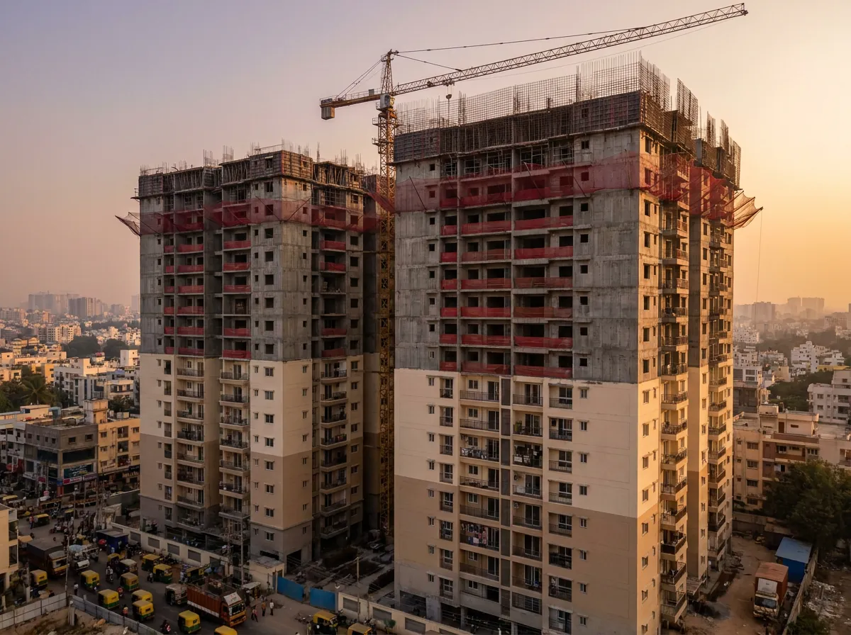 DS-MAX residential towers under construction